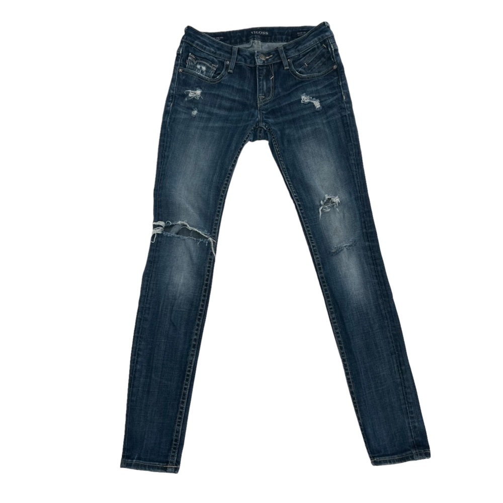 Vigoss The Chelsea Skinny Distressed Jeans Size 25 Women’s